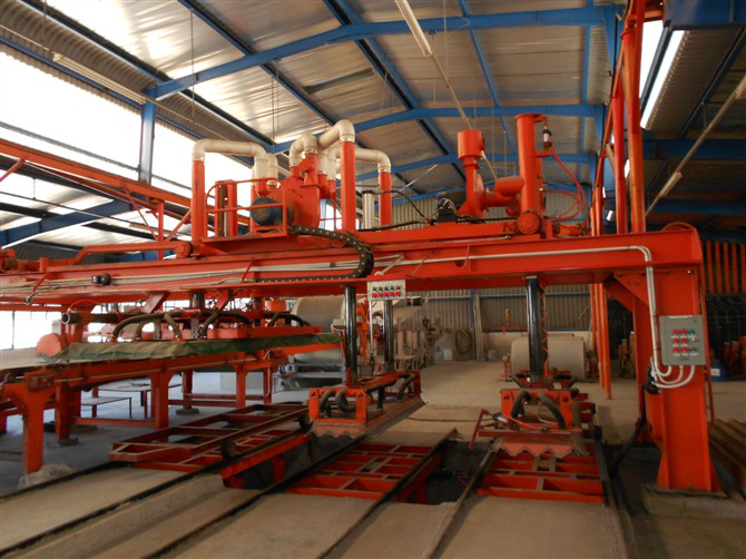 四工位纖維水泥(瓦板)一體機Integrated machine